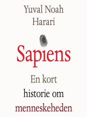 cover image of Sapiens--En kort historie om menneskeheden